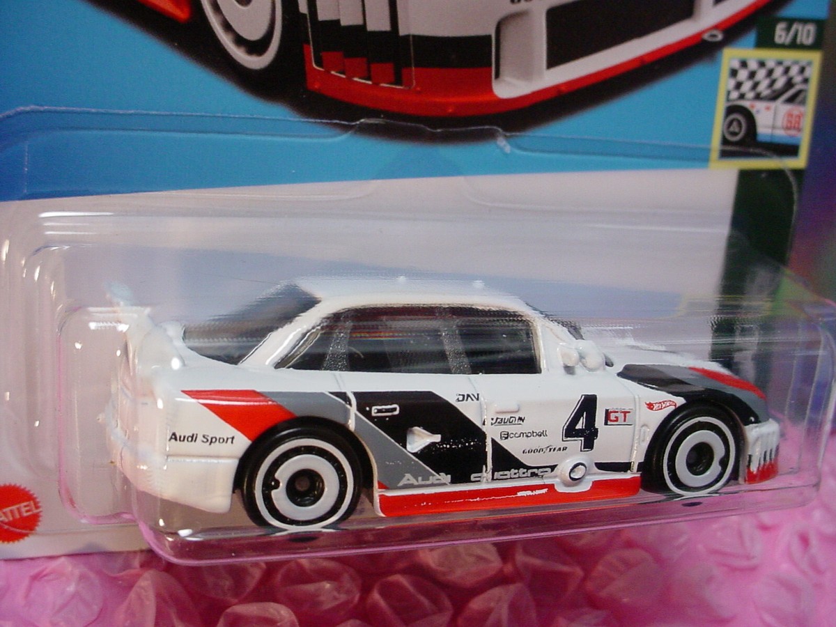 NEW 2023 Hot Wheels AUDI '90 QUATTRO #77 white;aerodisc