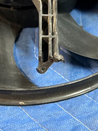 2017 AUDI R8 V10 FRONT RIGHT RADIATOR COOLER FAN 4S0121203C ~DAMAGE~ - Picture 19 of 20