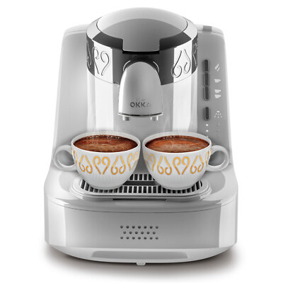 Arzum OK002-W Okka Mokka-Automat Mokkakaffeemaschine Kaffeemaschine Mokka 710 W