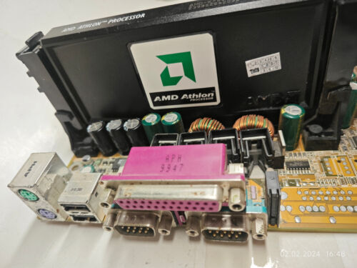 Raro Ranura A MSI K7 Pro / MS-6195 (AMD 750) AGP PCI ISA y 128 MB de RAM - Imagen 4 de 9
