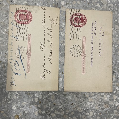 Lot Of 8 VINTAGE UX24 McKinley ONE CENT POSTAL CARD Dated 1912 Lot 1 Of 3 - Picture 9 of 10