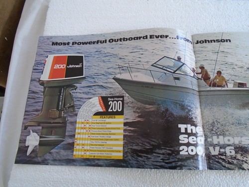 Johnson 1976 folleto de ventas fueraborda 2 hp a V-6 - Imagen 4 de 5