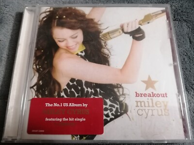 RARE MILEY CYRUS - BREAKOUT CD 7 Things/See You Again/Fly on the/Simple Song