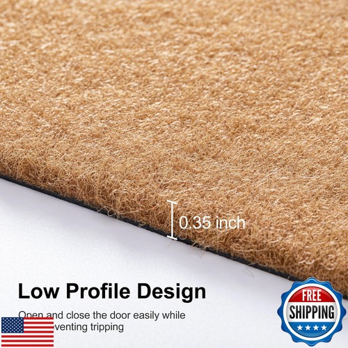 joybest Front Door Mat with Heavy Duty Backing, Tulip Flora Doormat for Front - Picture 4 of 5
