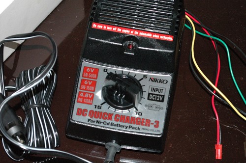 BRANDNEU NIKKO DC SCHNELLLADEGERÄT - 3 FÜR NI-CD AKKUEINGANG CD12V - Bild 4 von 7