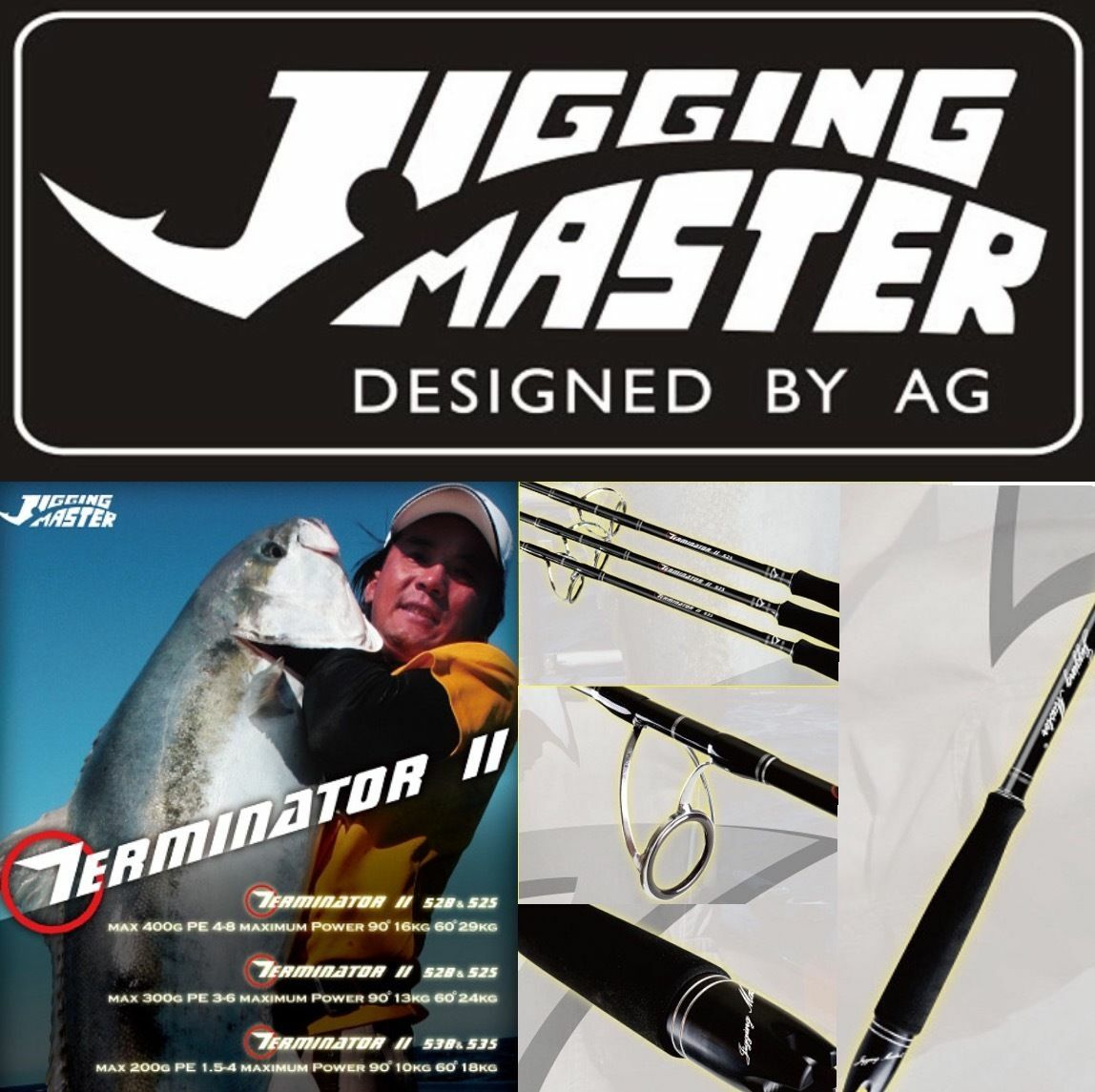 JIGGING MASTER TERMINATOR II SPINNING MODEL JIGGING MASTER TERMINATOR II SPINNING MODEL