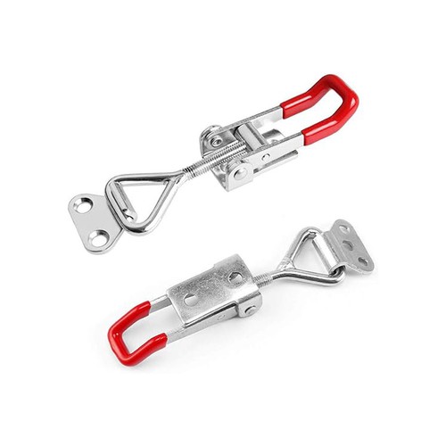 4Pcs Over Centre Latch Small Trailer Toggle Overcentre Latch Fastener Door Hook - Picture 6 of 12