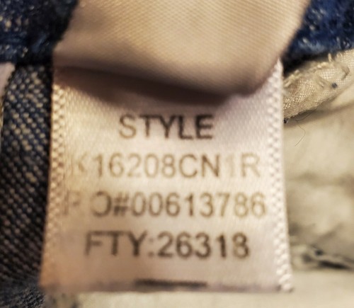 Kim Rogers blue Denim Cotton stretch Jeans Pants Size 14 short - Picture 6 of 6