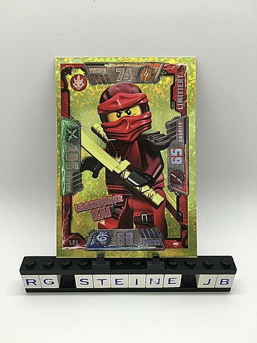 Lego Ninjago Serie 10 Blutmond Cards Game limitiert Goldkarten LE1-32 - Bild 243 von 257