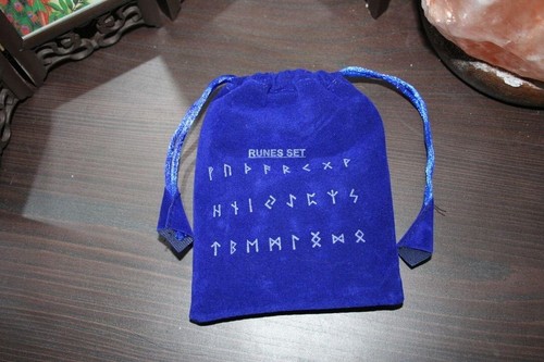 Rainbow Moon Stone Rune Set - Picture 3 of 6