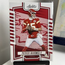 2023 Panini Absolute - #3 Patrick Mahomes - KC Chiefs QB - SB Winner