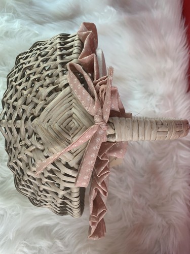 Valorie Sockwell Folk Art Applique Basket “Girls Are Beary Special” - Bild 2 von 5