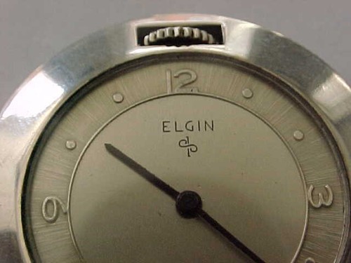 Outstanding Sterling Silver Elgin Saint Christopher Watch Totally Restored 2 - Picture 14 of 17