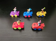 🔷️COLLECTION 5/5 "CARRITOS DISNEY KELLOGG'S " 2004 MEXICO Sabritas Tazos...