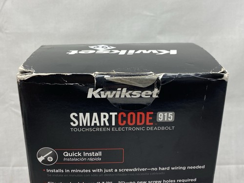 Kwikset Smartcode 915 Touchscreen elektronischer Riegel venezianische Bronze - Bild 8 von 17