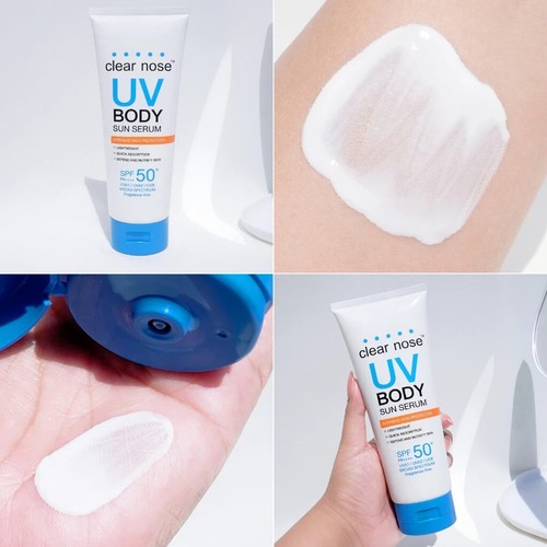Clear Nose UV Body Sun Serum SPF50+ PA++++ 200 ml Un suero solar corporal UV no graso - Imagen 2 de 6