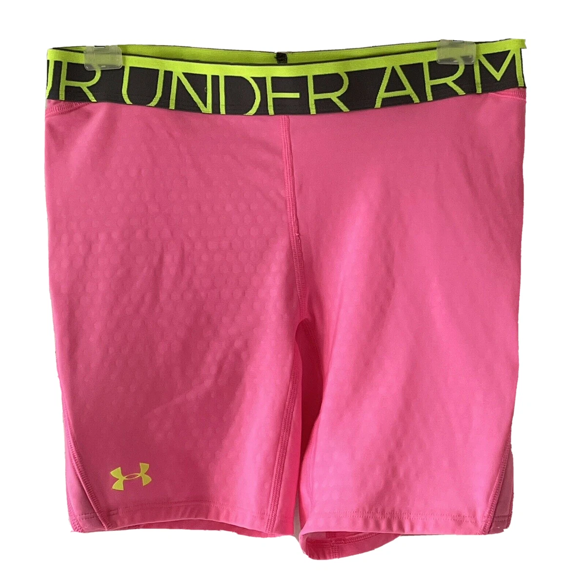 Under Armor Compression Padded Softball Cycling Shorts Pink