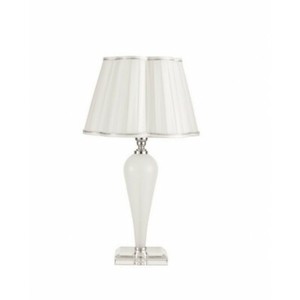 white crystal lamp shade