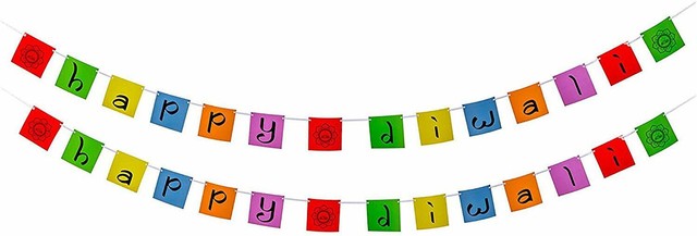 Diwali Banners Garlands Decorations Happy Pack Rangoli Design