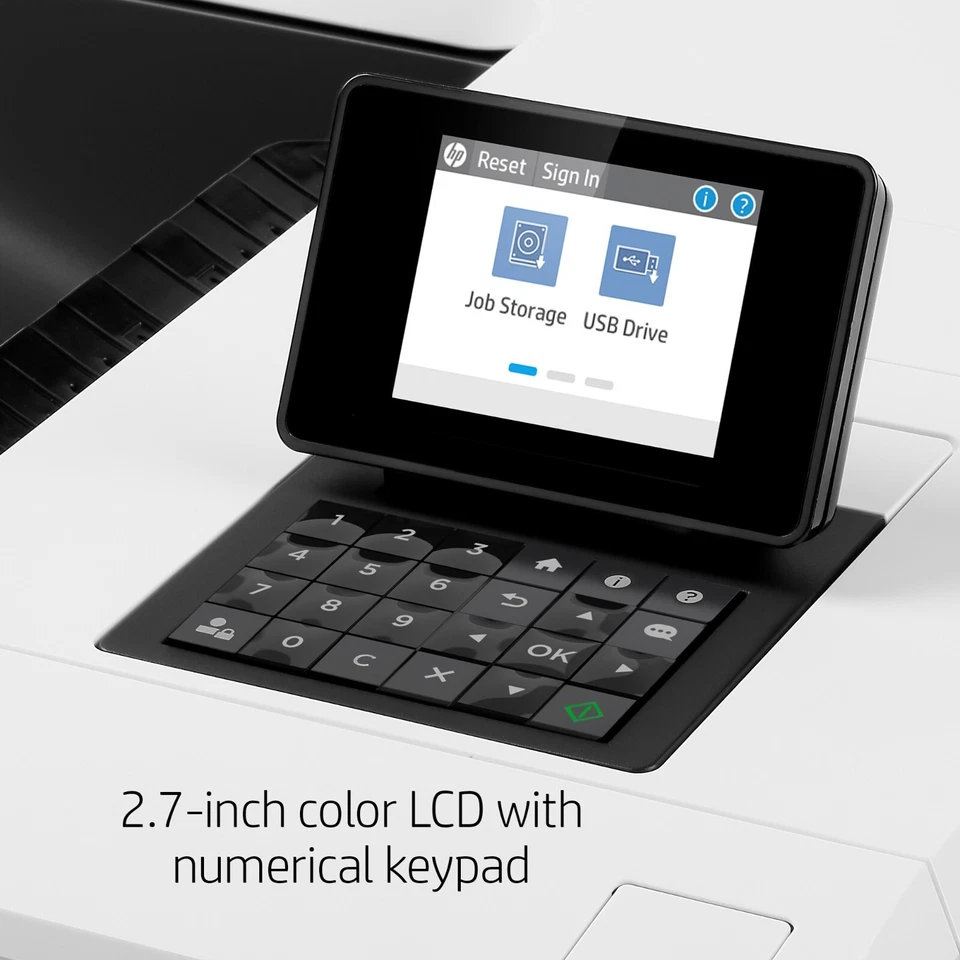 HP CLJ Enterprise M652dn -J7Z99A Laser a colori A4 USB LAN Duplex - Immagine 2 di 3