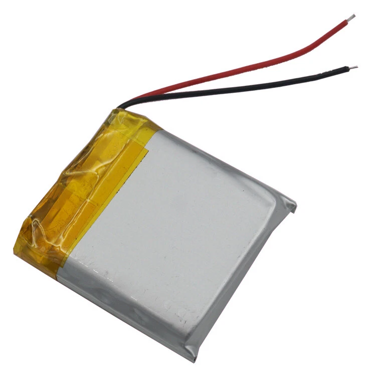 3.7V 400mAh Li-Polymer Rechargeable Li Battery 582728 For Watch Mp3 Headset GPS - Image 3 of 3