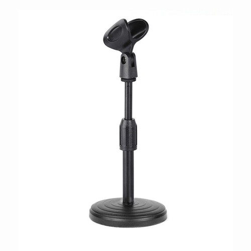 Desktop Table Desk Liftable Mic Microphone Stand with Clip Holder Mount Clamp - Picture 14 of 17
