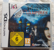 Witches & Vampires: The Secrets of Ashburry (Nintendo DS, 2009) NEU OVP