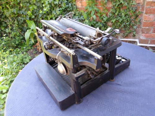 Antike Remington Standard Schreibmaschine Nr:7 Ersatzteile/Reparatur funktioniert ABER DETAILS LESEN - Bild 16 von 20