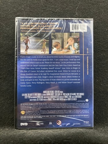 The Heart Is A Lonely Hunter (DVD, 2012) Alan Arkin/Sondra Locke NEW! - Imagen 2 de 2
