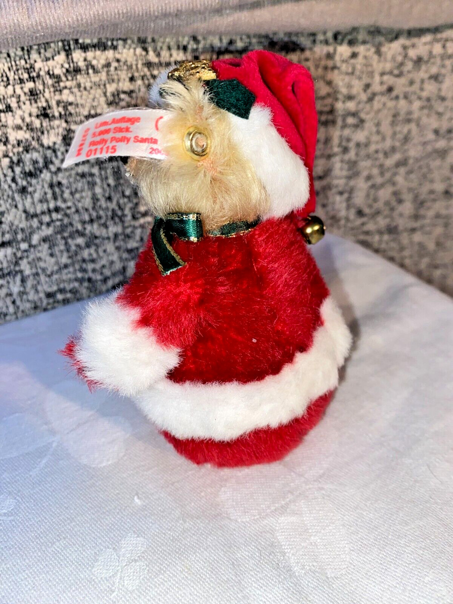 ぬいぐるみ STEIFF Christmas Roly Poly Santa 2003 STEIFF Christmas Roly Poly Santa 2003（Steiff Roly Poly