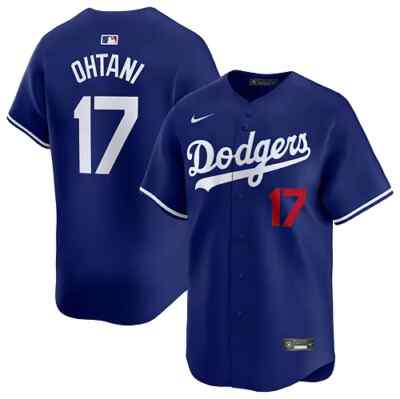 Nike Dodgers ユニフォーム Ohtani 17 Los Angeles Dodgers Shohei Ohtani #17 Nike Royal Alternate