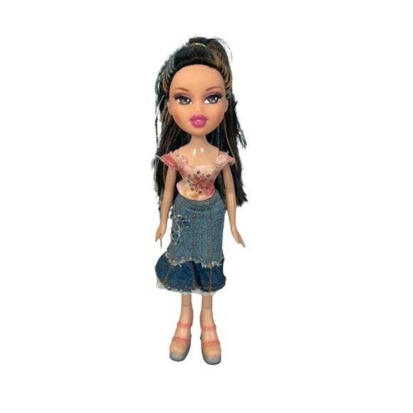 トップス JADE Bratz First Edition 2001 Jade Doll w/ String Hair Accents