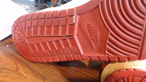 - Jordan 1 High Chicago 1985 taglia 10 1/2 affilata una delle migliori coppie - Foto 12 di 15