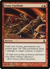 MTG Flame Fusillade  - Ravnica: City of Guilds #123