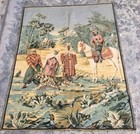 Vintage French Medieval Tapestry Home Décor Hunting Boho Wall Hanging 171x127 cm