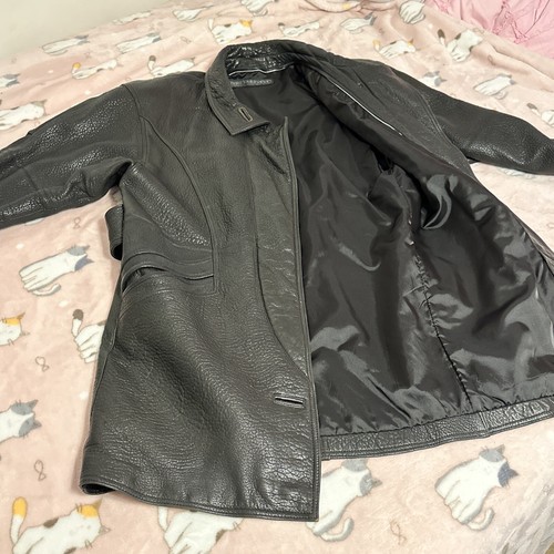 Marc Buchanan Pelle Pelle European Leather Women’s Jacket Black Textured 5/6 - Picture 13 of 14
