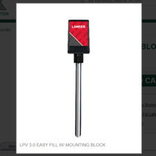 LPV 3.0 EASY FILL W/ MOUNTING BLOCK #19-73341-MB