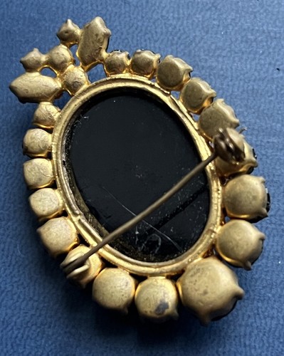 Soviet brooch, Gilding, Vintage, USSR - Picture 7 of 8