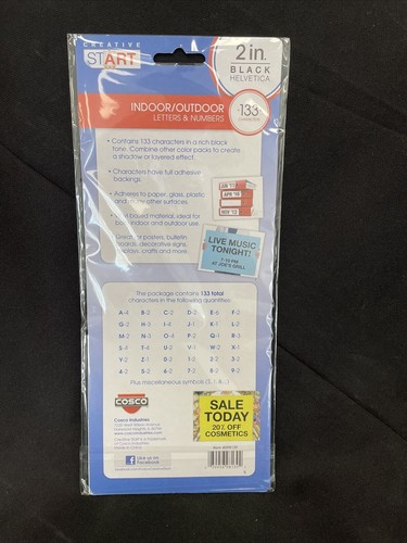 Cosco 2" Zahlen und Symbole Set jeweils (098139) 712379 - Bild 2 von 2