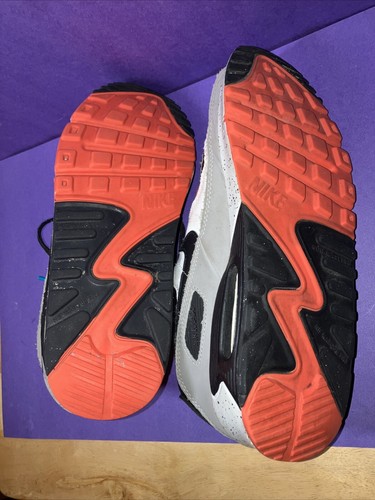 Nike Shoes Boys Air Max 90 Athletic Sneaker Multicolor Leather Size 7 Youth - Picture 5 of 7