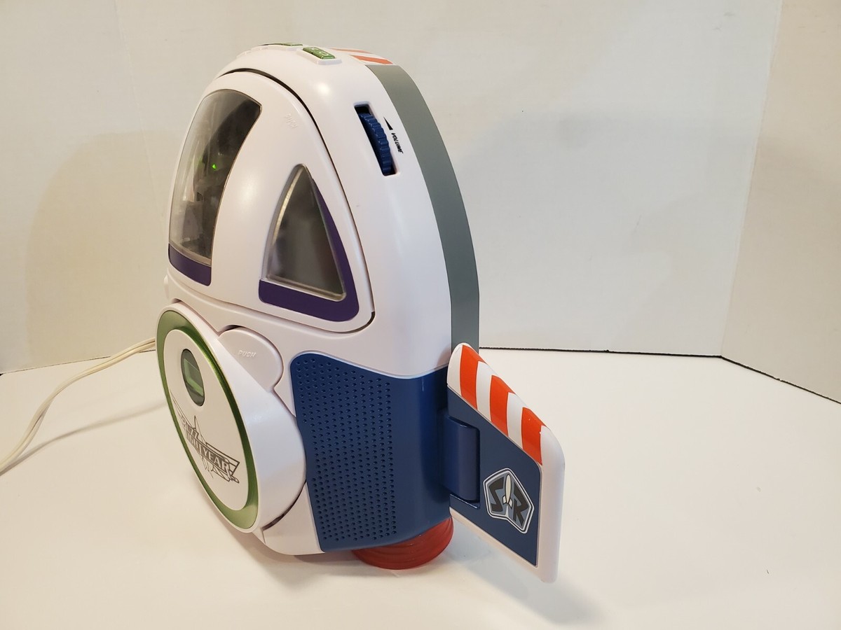 トイストーリー ラジオ/CDプレイヤー Disney Toy Story Buzz Lightyear CD Boombox Player TS500B MP3