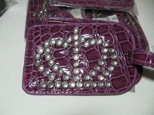 Queen Crown Royalty Luggage ID Tag Card color choice Suitcase Carry-On FREE Ship - Picture 1 of 5