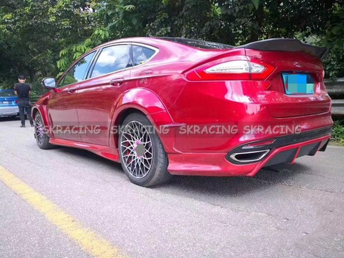 For Ford Fusion 2014-2018 Primer Fender Flare Kit Wheel Arch Cover Trim 10X - Imagen 6 de 20