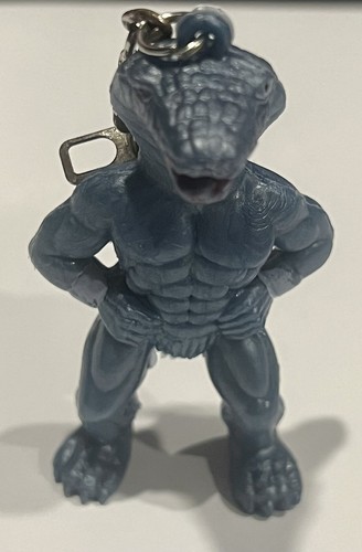 Muscle Galaxy Warrior Sahak Vintage 1980s Pencil Topper Hong Kong Blue Figur KO - Bild 1 von 4