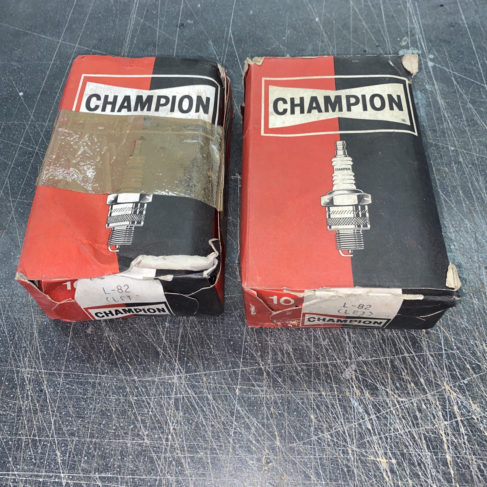 Vintage Champion Spark Plugs L81/L82 BSA Ariel Douglas Royal Enfield