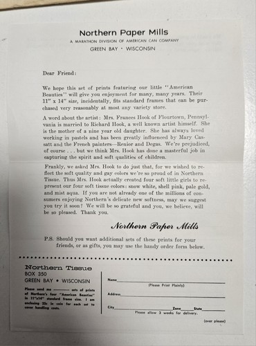 Lot of 9 Vintage Northern's Famous American Beauty Portraits 11x14 Prints - Picture 3 of 12