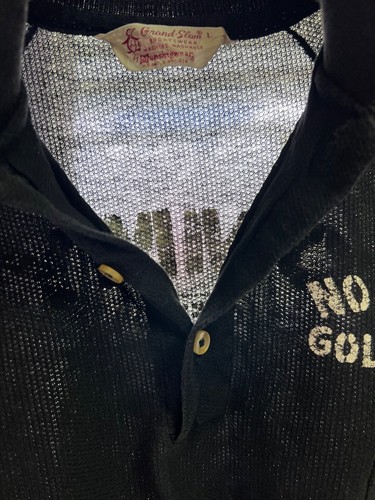 Vintage Werbung Golf Shirt Grand Slam Sportbekleidung von Munsingwear kein Huhu Golf - Bild 4 von 5