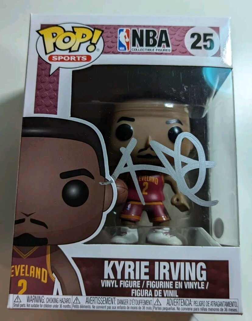 Kyrie Irving funko pop PSAサイン入り Kyrie Irving funko pop PSAサイン入り