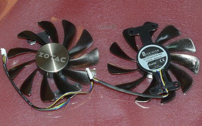 New original for ZOTAC GeForce GTX 1080 8GB Minii Graphics card fan DC12V 4PIN