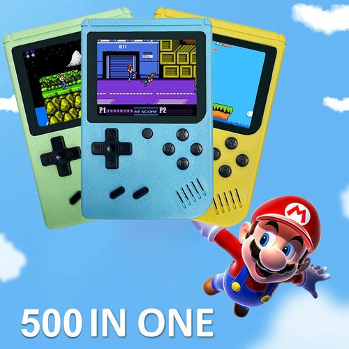 500 in 1 Retro Handheld Videospielkonsole Gameboy Einbaute klassische Spiele Neu - Bild 6 von 30